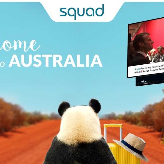 Le Président de la République, Squad et le kangourou. cover