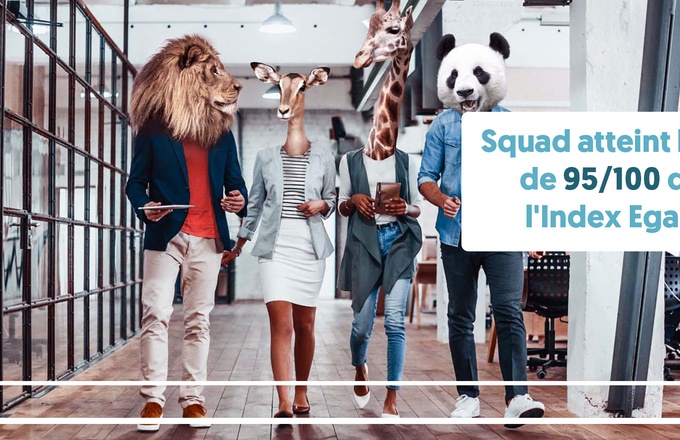 Squad atteint la note de 95/100 dans l'Index Egapro cover